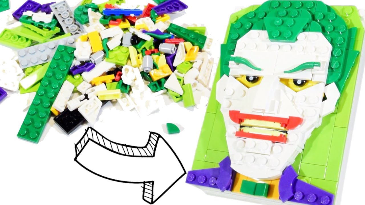 LEGO Brick Sketch The Joker