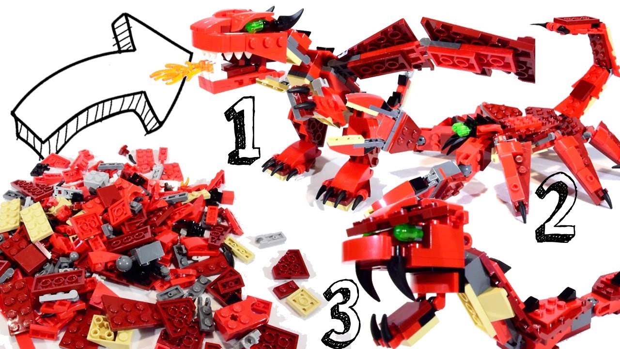 LEGO Creator Rode Dieren