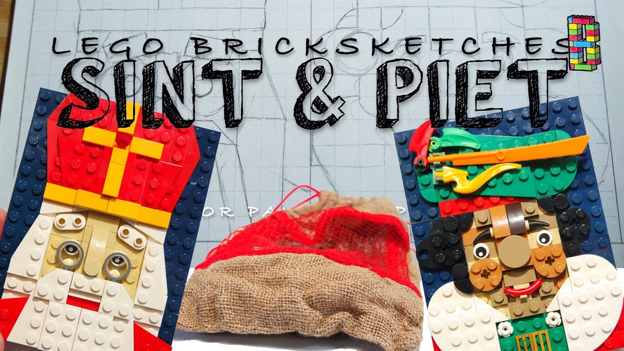 Sint & Piet Brick Sketches