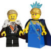 Koningspaar in LEGO