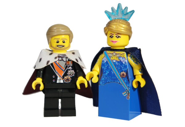 Koningspaar in LEGO