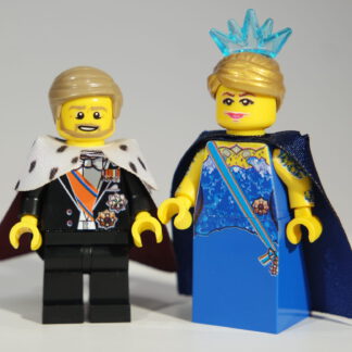 Koningspaar in LEGO
