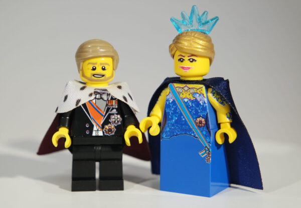 Koningspaar in LEGO
