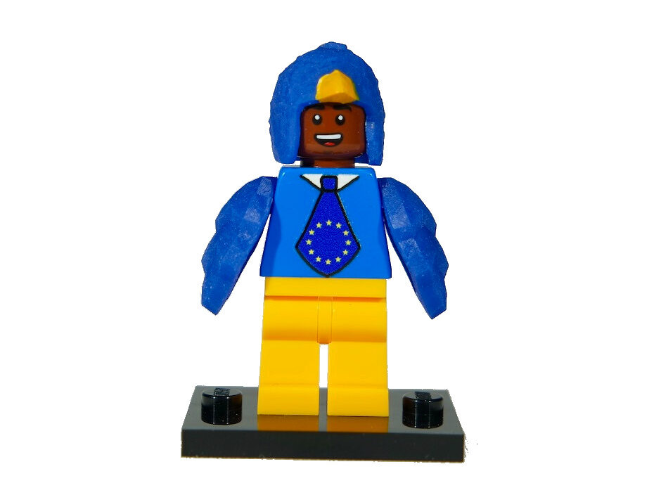 Appie Mussa (blauwe vogel) minifiguur