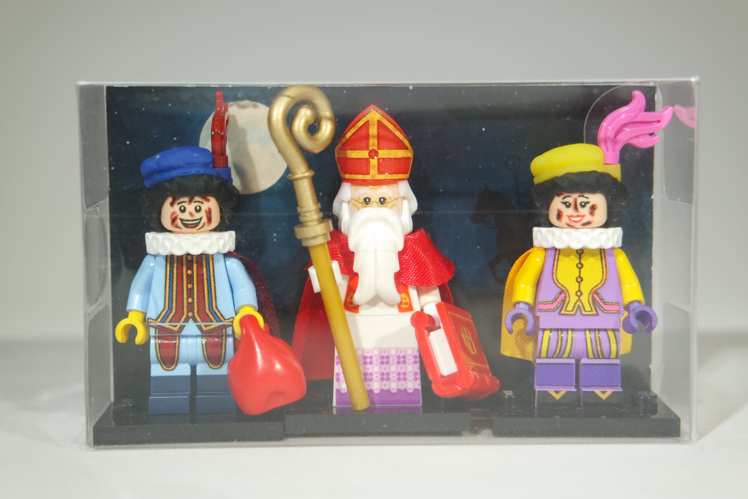 Sinterklaas & Pieten set van 3 minifiguren - Afbeelding 2