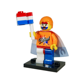 Oranjesupporter minifiguur